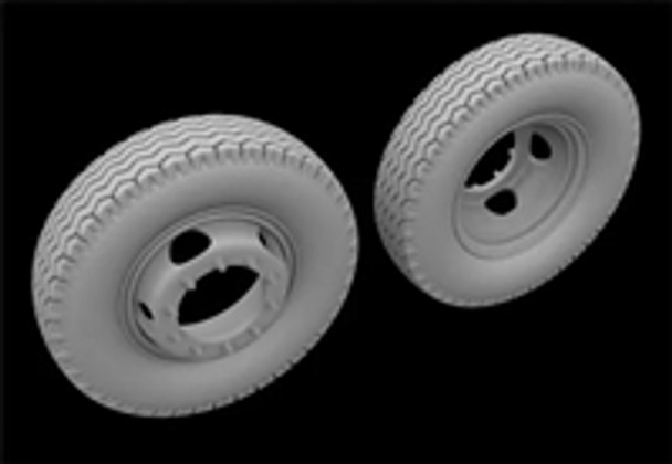 HUS48005 - Hussar Productions 1/48 P-51 Mustang Diamond B Tread Wheels