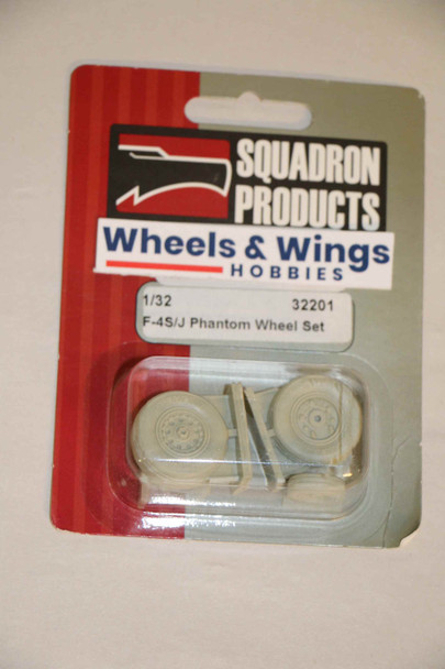 SQU32201 - Squadron Signal 1/32 F-4S/J Phantom Wheels