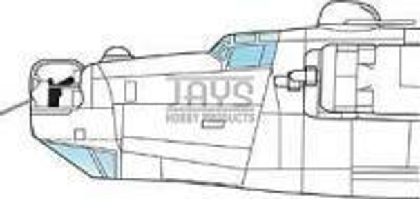 SQU9573 - Squadron Signal 1/48 Convair B-24H/J Liberator Canopy