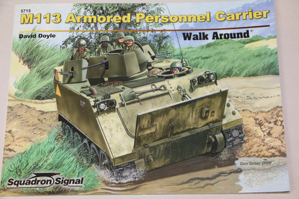 SQU5715 - Squadron Signal M113 Armored Personnel Walk Around - 9780897475952