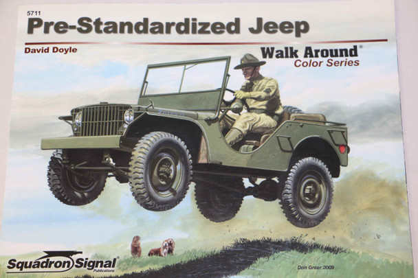 SQU5711 - Squadron Signal Pre-Standard JeepsWalk Around Color Series - 9780897475808