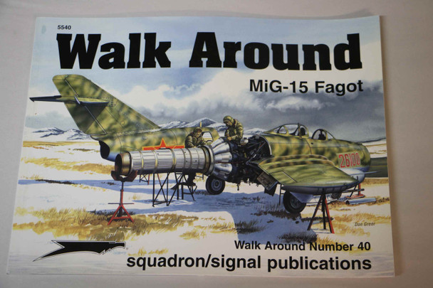 SQU5540 - Squadron Signal  MiG-15 Walk Around 40 - 0897474953