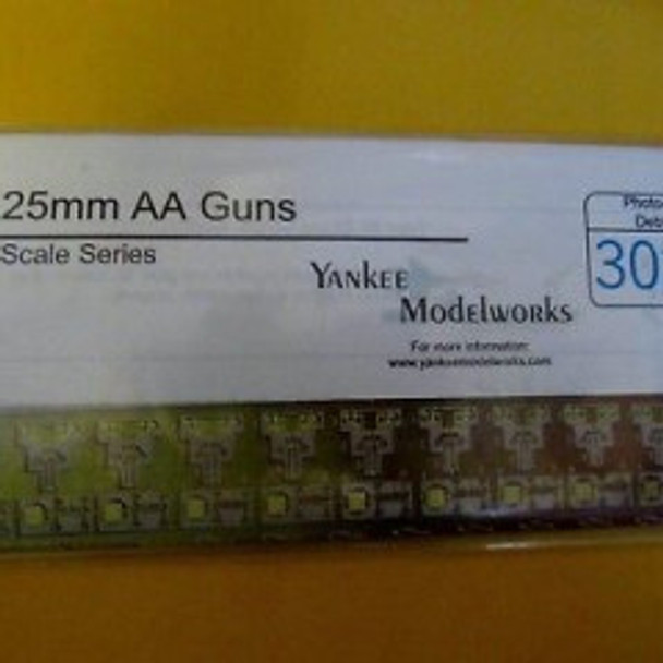 YAN3021 - Yankee Modelworks 1/350 IJN 25mm AA Guns