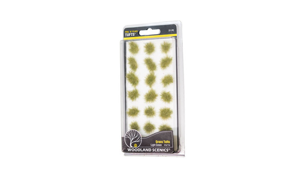 WOOFS770 - Woodland Scenics Grass Tufts: Light Green