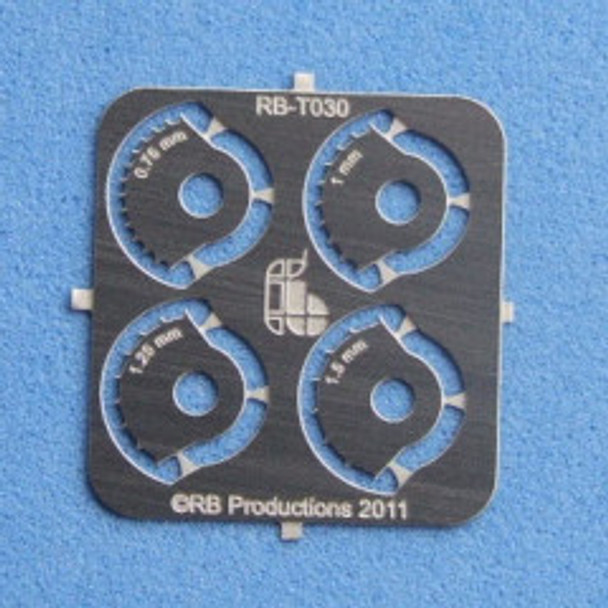 RBPT030 - RB Productions Rivet-R Mini Accessories Corner Wheels 1