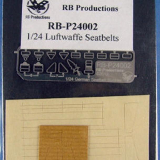 RBPP24002 - RB Productions 1/24 Luftwaffe Standard Seatbelts Beige