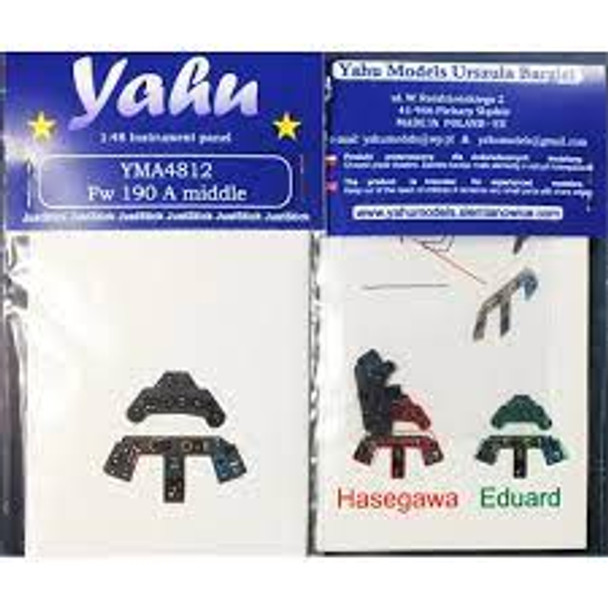 YAHA4812 - Yahu Models 1/48 fw190 A middle Instrument Panel