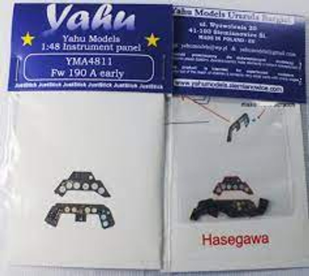 YAHA48011 - Yahu Models 1/48 Fw 190A Early Instrument Panel