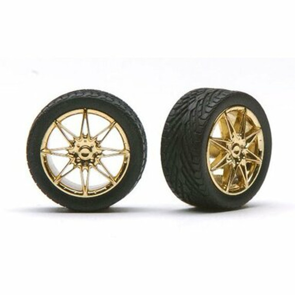 PMA1256 - Pegasus 1/25 Gold Diamante's Wheels