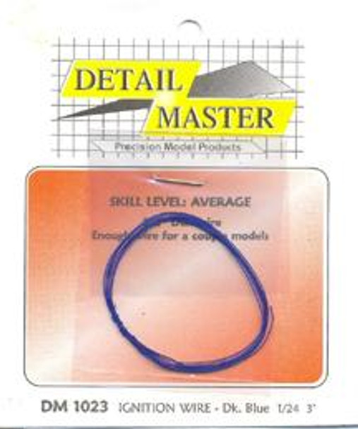 DMP1023 - Detail Master Products 1/24 Ignition Wire Dark Blue