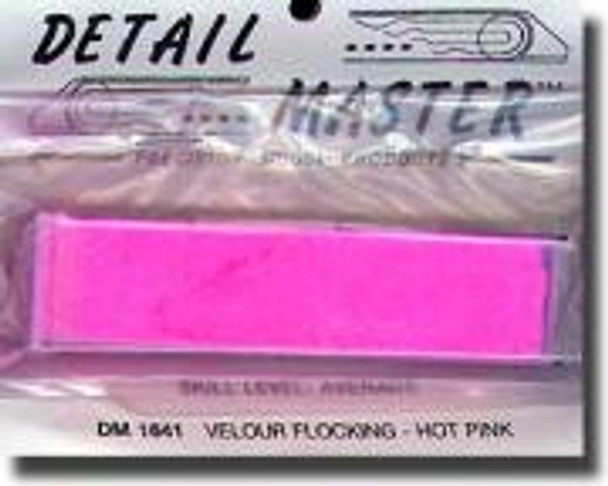 DMP1641 - Detail Master Products Hot Pink Velour Flocking