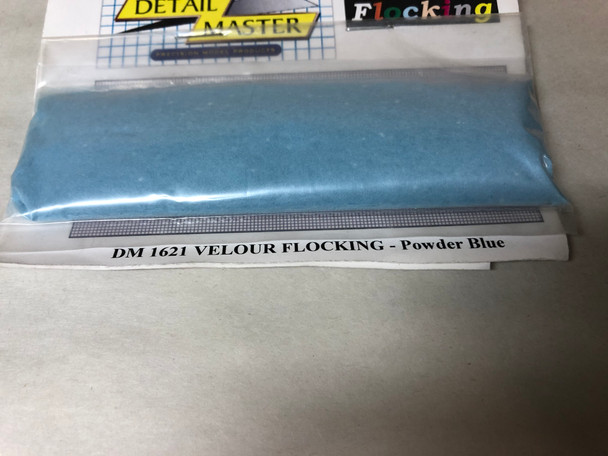 DMP1621 - Detail Master Products Powder Blue Velour Flocking
