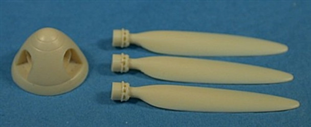 ULT48129 - Ultracast Resin 1/48 Bf109E Propeller w/blunt spinner