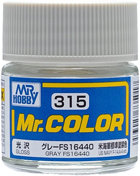 MRHC315 - Mr. Hobby Mr Color Gloss Gray FS16440 - 10ml - Lacquer