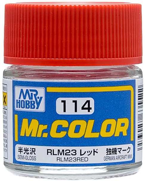 MRHC114 - Mr. Hobby Mr Color Semi Gloss RLM23 Red - 10ml - Lacquer