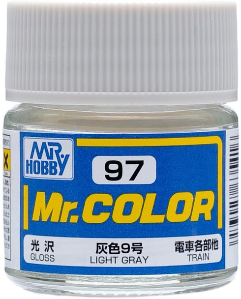 MRHC97 - Mr. Hobby Mr Color Gloss Light Gray - 10ml - Lacquer