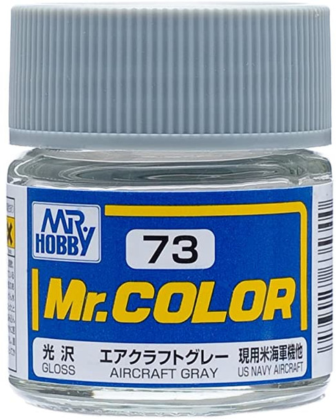 MRHC73 - Mr. Hobby Mr Color Gloss Aircraft Gray - 10ml - Lacquer