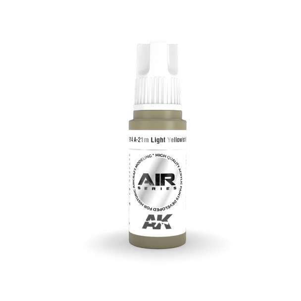 AKI11914 - AK Interactive 3rd Generation A-21M Light Yellowish Brown - 17ml - Acrylic