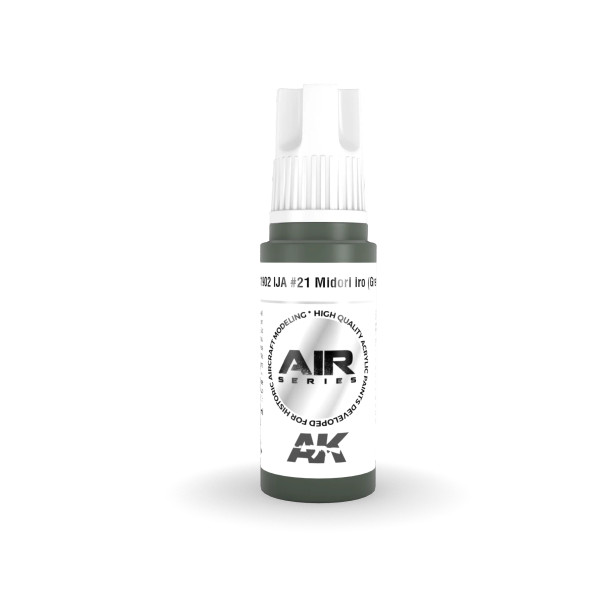 AKI11902 - AK Interactive 3rd Generation IJA #21 Midori Iro Green - 17ml - Acrylic
