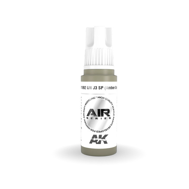 AKI11892 - AK Interactive 3rd Generation IJN J3 SP Amber Grey - 17ml - Acrylic