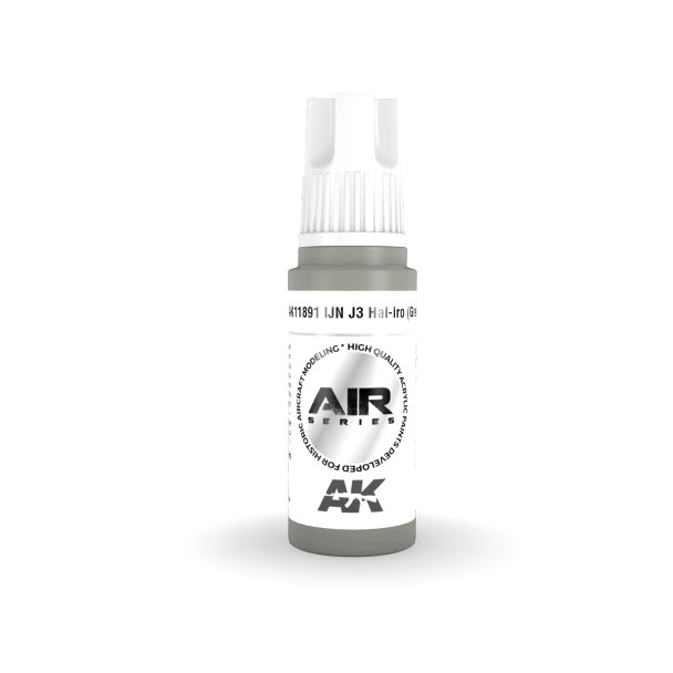 AKI11891 - AK Interactive 3rd Generation IJN J3 Hai-Iro Grey - 17ml - Acrylic