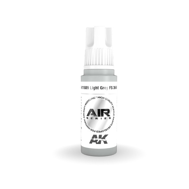 AKI11889 - AK Interactive 3rd Generation Light Grey FS36495 - 17ml - Acrylic