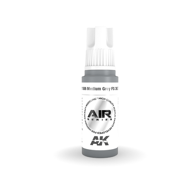 AKI11886 - AK Interactive 3rd Generation Medium Grey FS36270 - 17ml - Acrylic