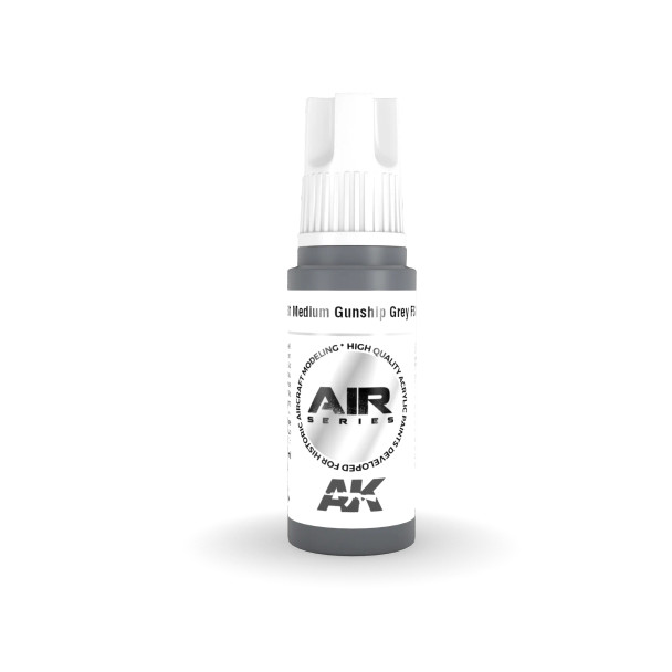 AKI11881 - AK Interactive 3rd Generation Medium Gunship Grey FS36118 - 17ml - Acrylic