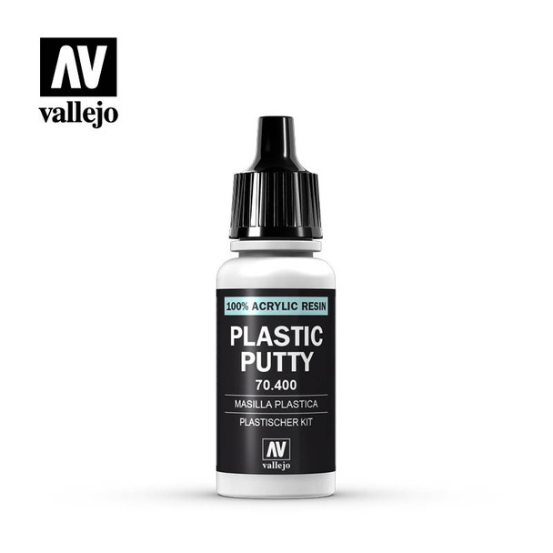 VLJ70400 - Vallejo Plastic Putty - 17ml - Acrylic