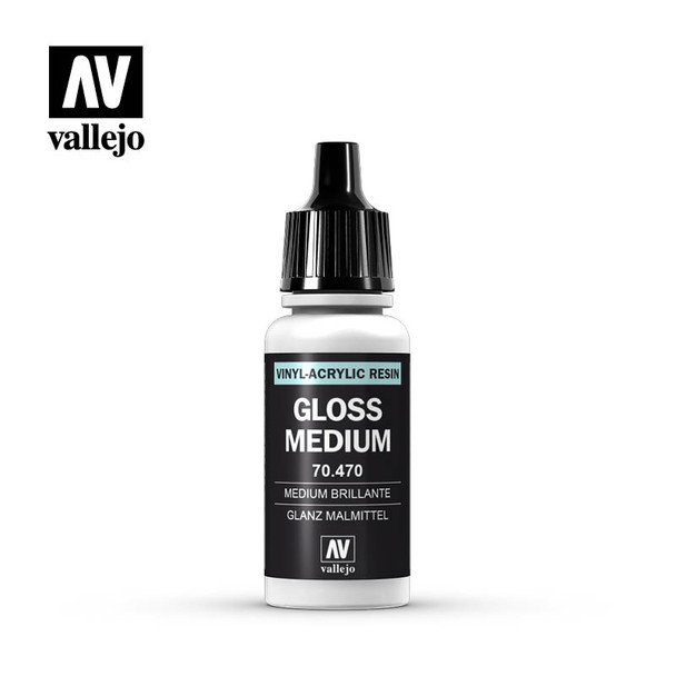 VLJ70470 - Vallejo Gloss Medium - 17ml - Acrylic