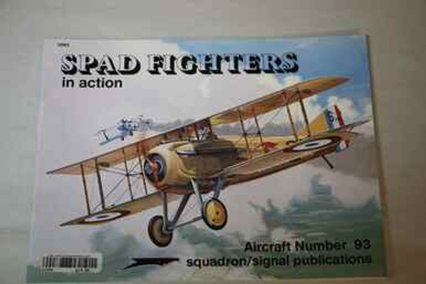 SQU1093 - Squadron SPAD Fighters In Action - Aircraft Number 93