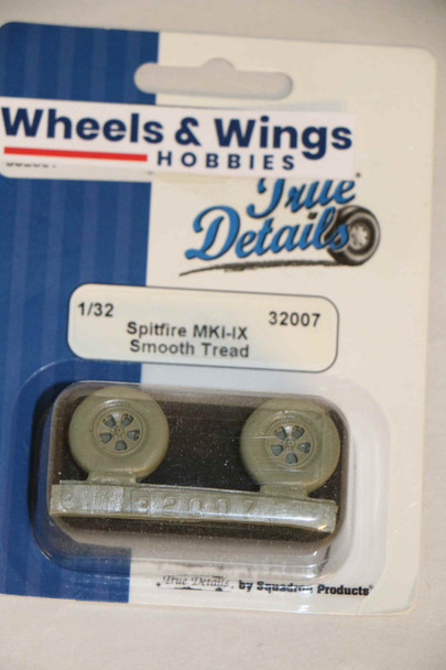 TRU32007 - True Details 1/32 Spitfire MKI-IX Smooth Tread