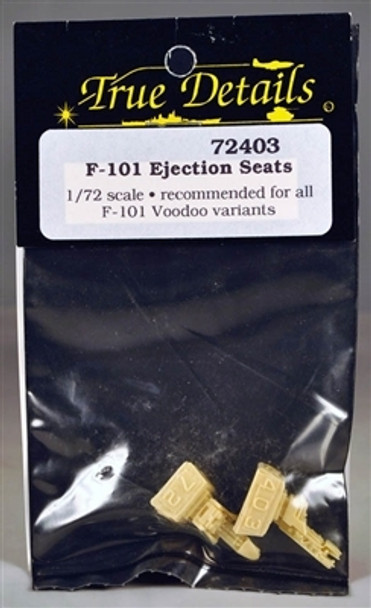 TRU72403 - True Detail 1/72 F-101 Ejection Seats - For All F-101 Voodoo Variants