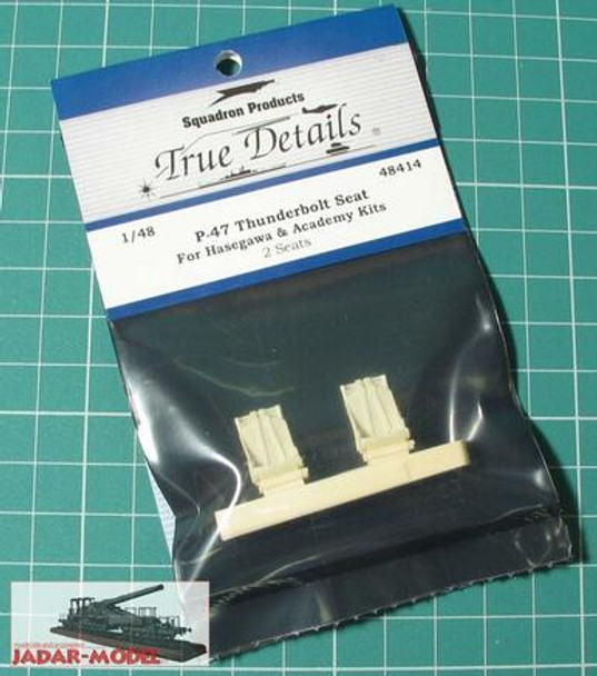 TRU48414 - True Detail 1/48 P-47 Thunderbolt Seats - For Hasegawa & Academy Kits