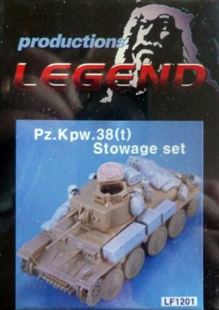 LGPLF1201 - Legend Productions 1/35 Pz.Lpw.38(t) Stowage Set