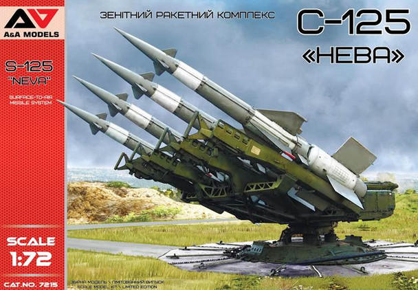 AAM7215 - A&A Models S-125 Neva Surface-To-Air Missile System
