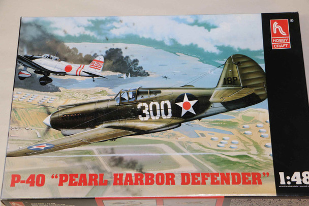 HOBHC1450 - Hobbycraft 1/48 P-40 Pearl Harbor Defender WWWEB10105953 (Discontinued)