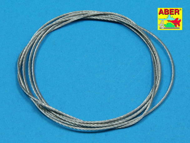 ABETCS09 - Aber 0.9mm, 1m Long Stainless Steel Towing Cable