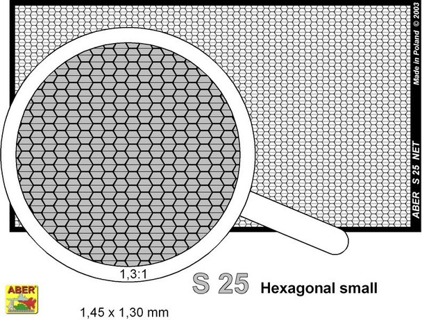 ABES25 - Aber Small Hexagonal Net for Any Scale