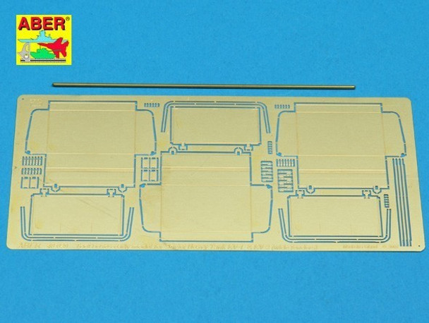 ABE48029 - Aber 1/48 Soviet Heavy Tank KV-1/KV-2 Early with Wide Fenders Vol.2 - Tool Boxes Early Type
