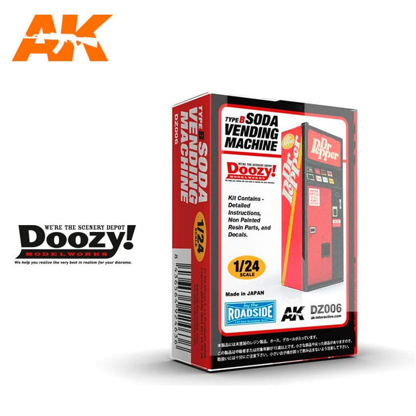 AKIDZ006 - AK Interactive 1/24 Soda Vending Machine - Type B