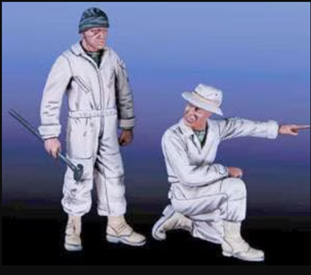 SQUWA35663 - Squadron 1/35 AAVR-7 Maintenance Crew