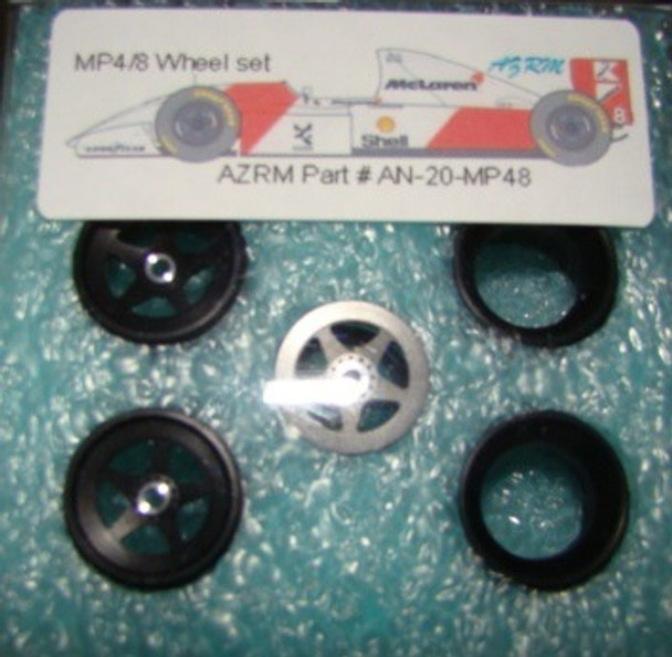 AZRMAN-20-MP48 - 1/20 McLaren MP4/8 Wheel Set