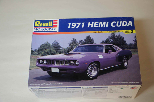 RMO85-2943 - Revell Monogram 1/24 1971 Hemi Cuda WWWEB10105673