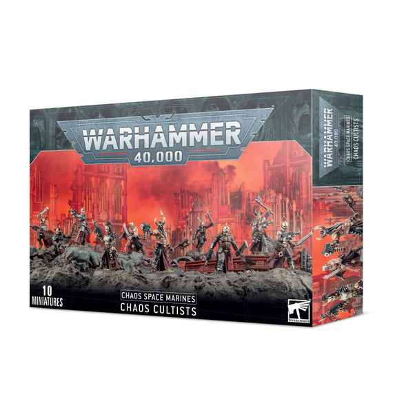 Games Workshop Warhammer 40K Chaos Space Marines: Chaos Cultists
