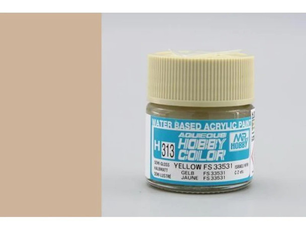 MRHH313 - Mr Hobby Aqueous yellow fs33531 (ISRAEL DESERT CAMOUFLAGE) - 10ml - Acrylic