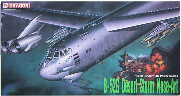 DRA9902 - Dragon 1/200 B-52G Desert Storm Nose-Art Modern Air Power Series
