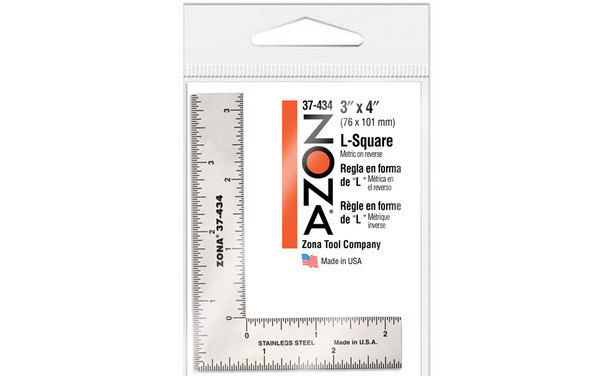 ZON37434 - Zona Tools L-Square Ruler