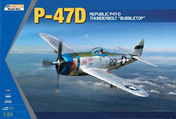 KINK3207 - Kinetic 1/24 P-47D Thunderbolt Bubbletop