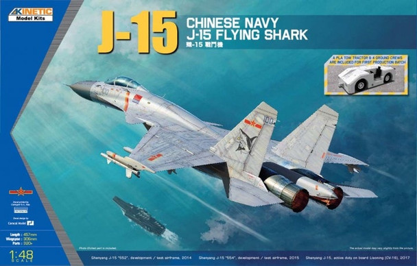 KINK48065 - Kinetic 1/48 J-15 Chinese Navy Flying Shark